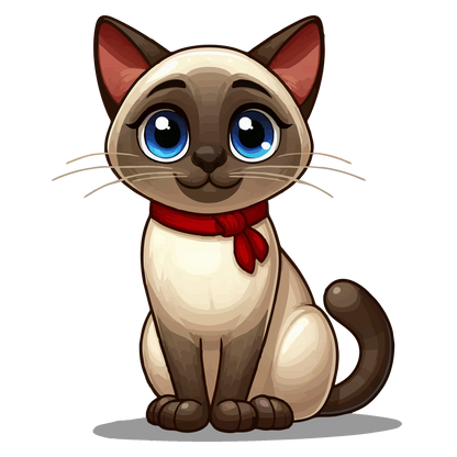 Siamese Cat | Diamond Painting