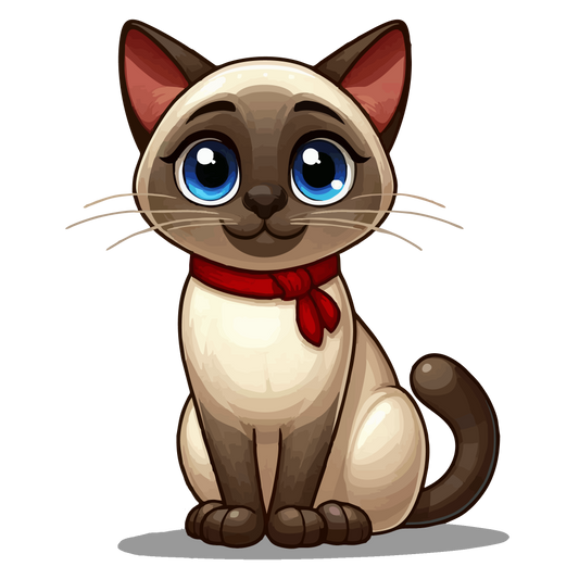 Siamese Cat | Diamond Painting