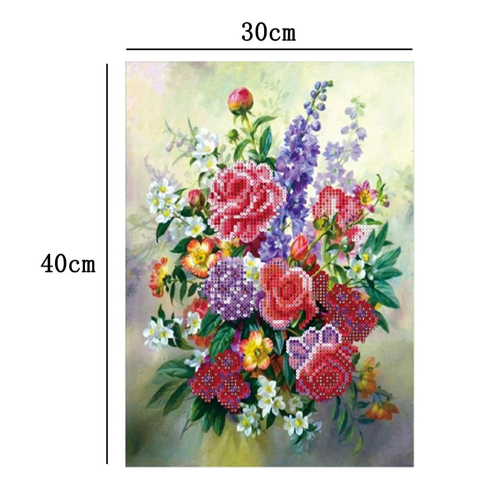 Colorful Flower | Diamond Painting