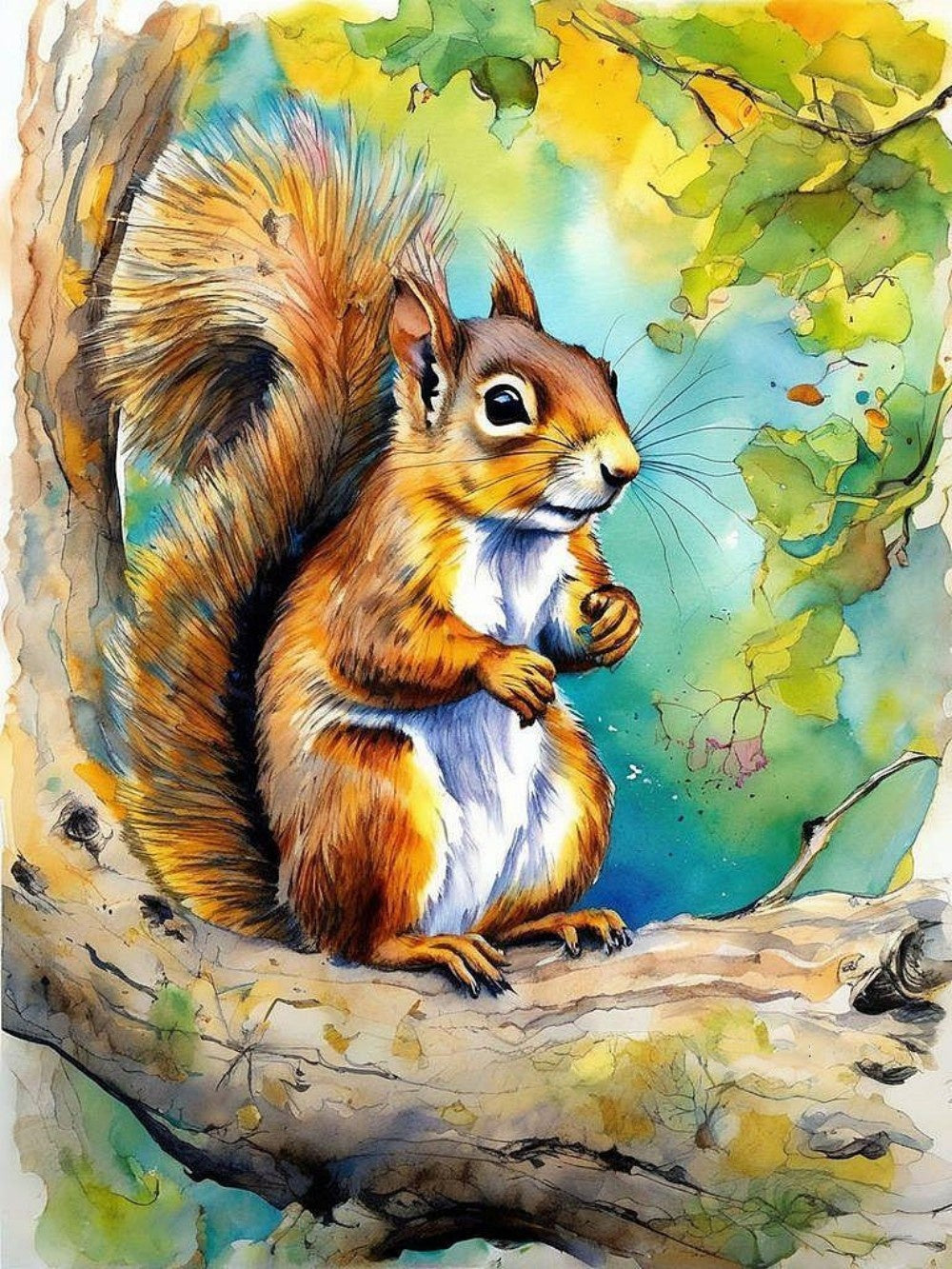Squirrel | Diamond Painting