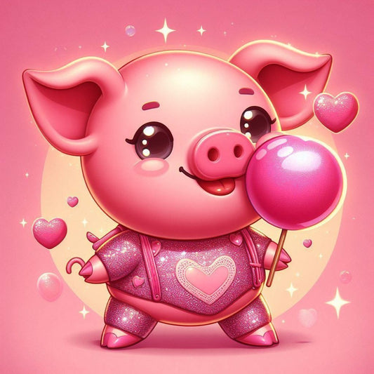 Pig | Diamond Painting