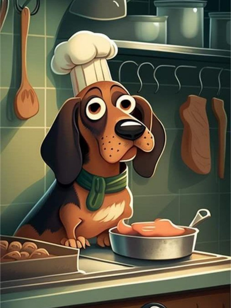 Dachshund Dog | Diamond Painting