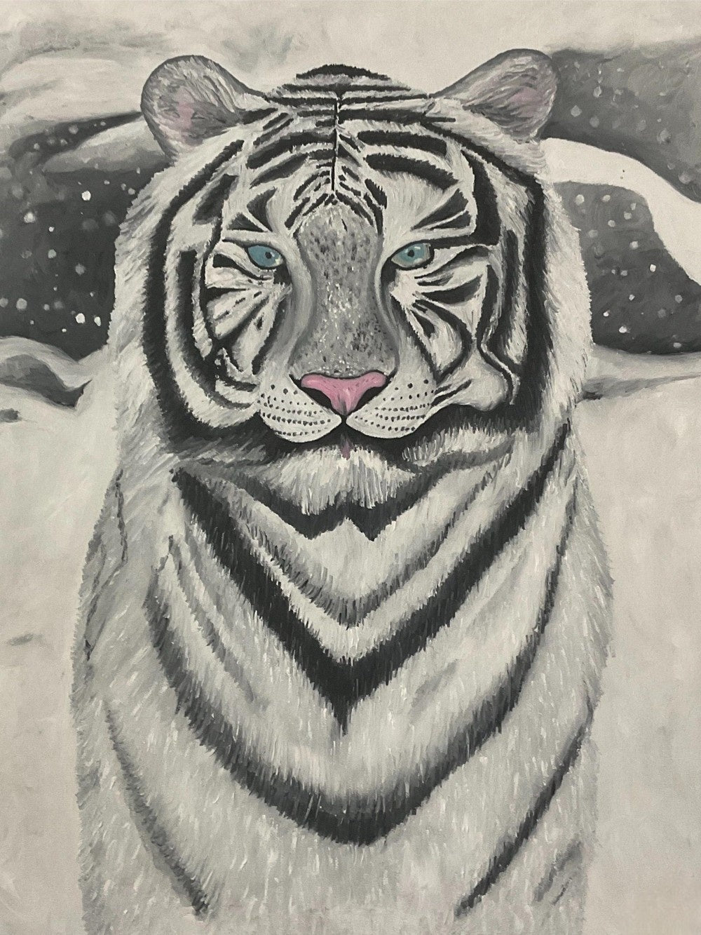 White Tiger | Diamond Painting