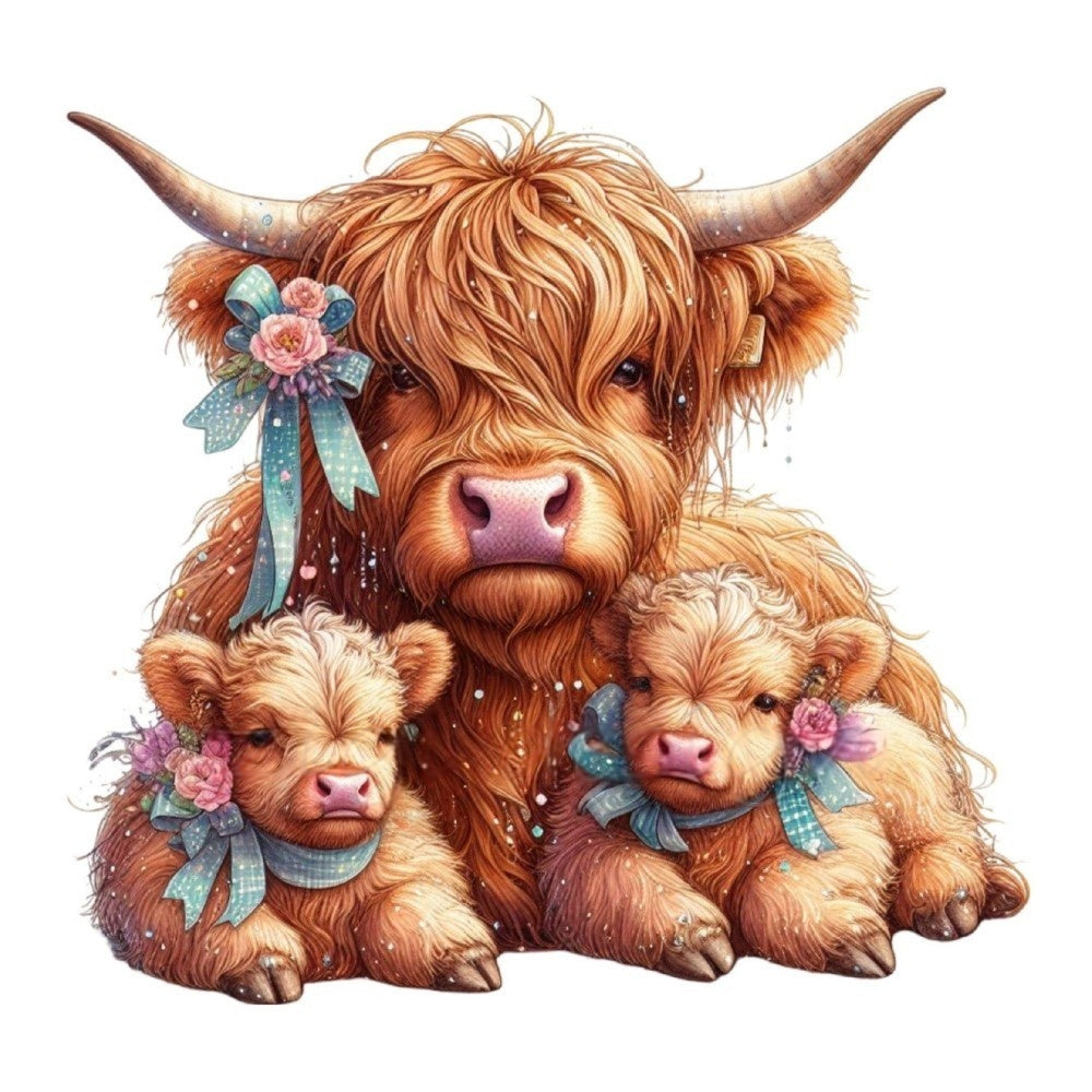 Highland Cow | Diamond Painting