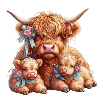 Highland Cow | Diamond Painting