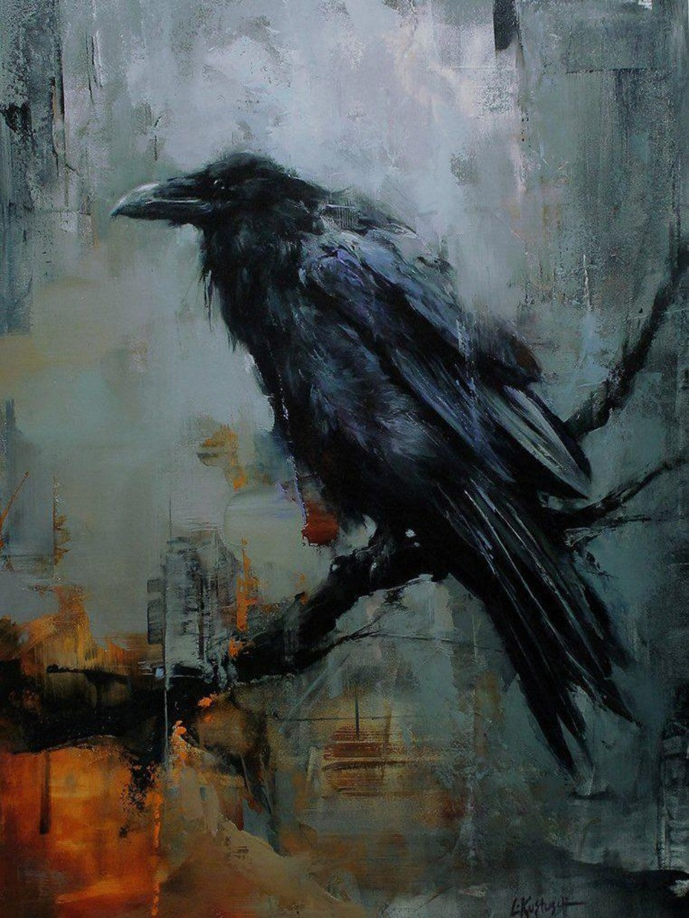 Crow | Diamond Painting