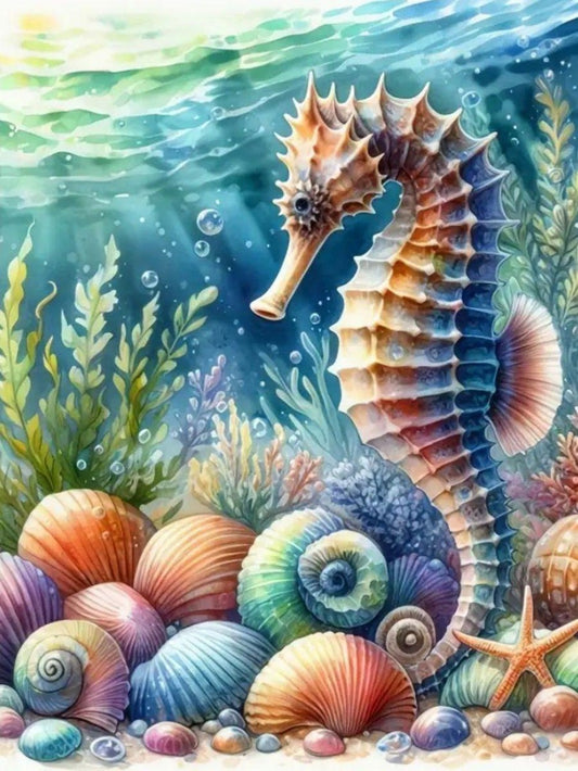 Seahorse | Diamond Painting