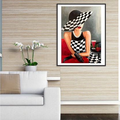 Beautiful Girl | Diamond Painting
