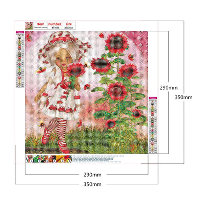 Beautiful Girl | Diamond Painting