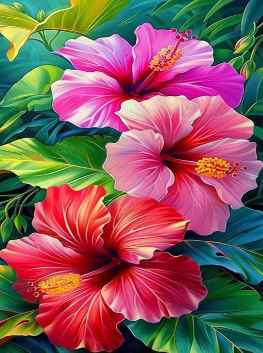 Hibiscus | Diamond Painting