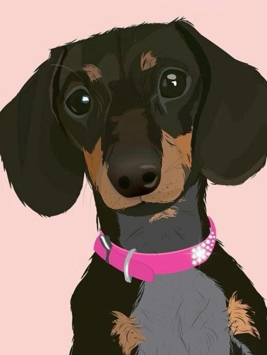 Dachshund Dog | Diamond Painting