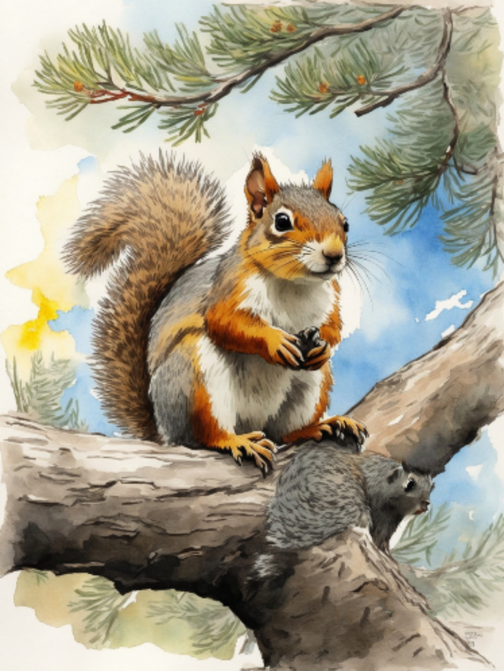 Squirrel | Diamond Painting