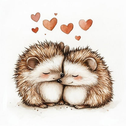 Hedgehog | Diamond Painting