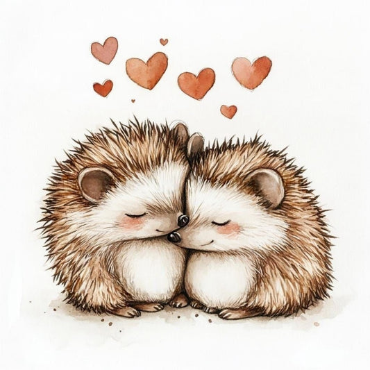 Hedgehog | Diamond Painting