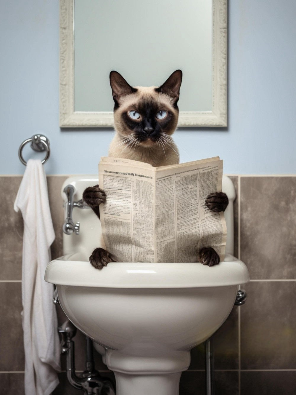 Siamese Cat | Diamond Painting