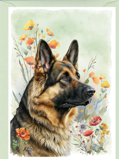 Dog German Shepherd | Diamond Painting