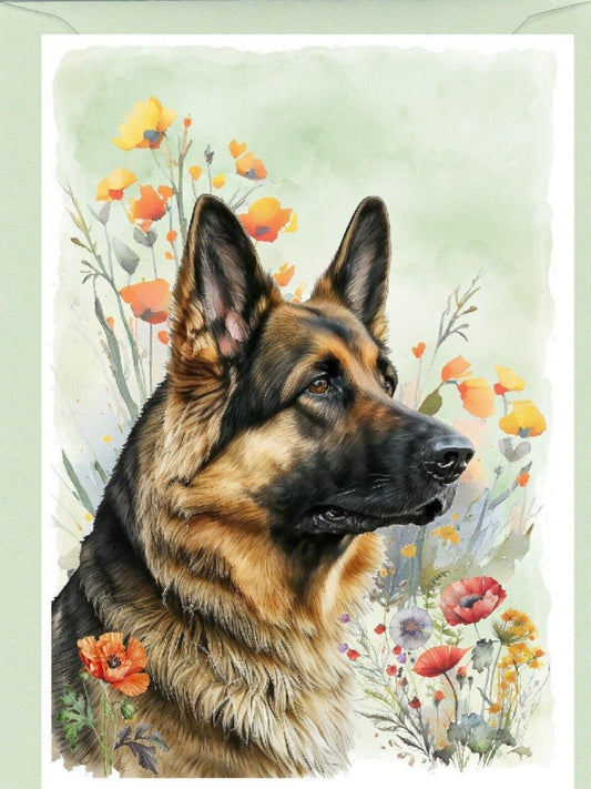 Dog German Shepherd | Diamond Painting