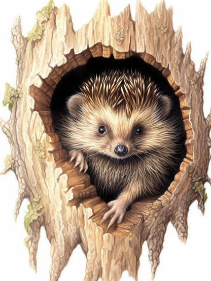 Hedgehog | Diamond Painting