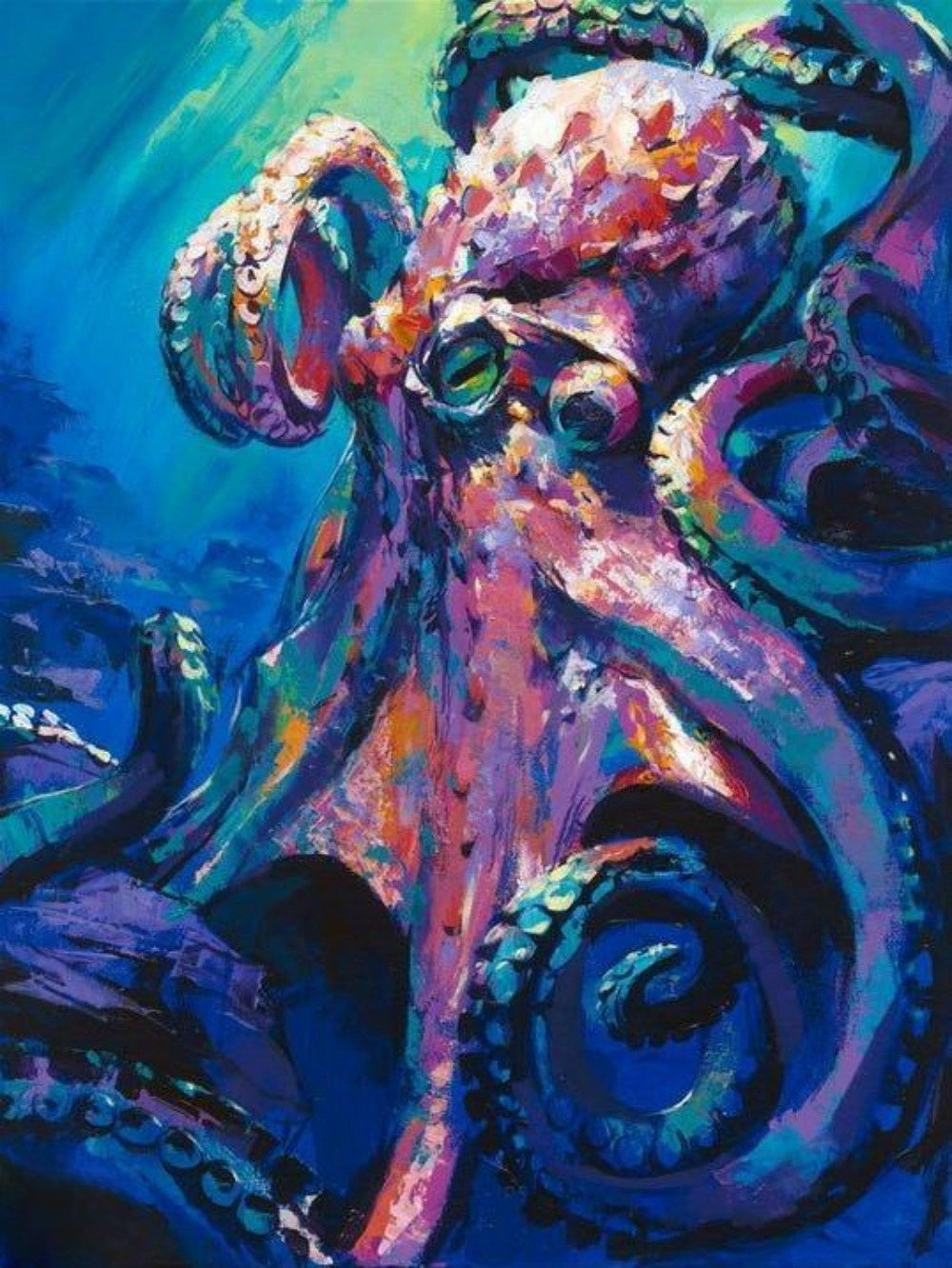 Octopus | Diamond Painting