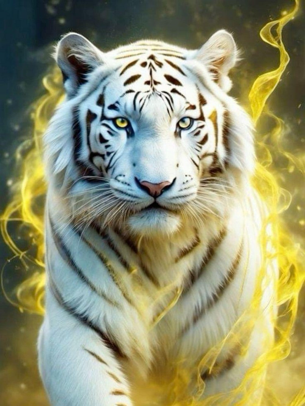 White Tiger | Diamond Painting