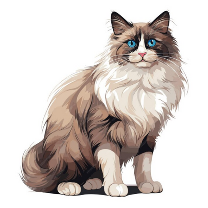 Ragdoll Cat | Diamond Painting