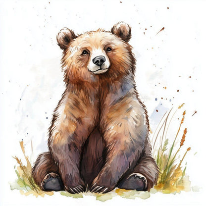 Brown Bear | Diamond Painting
