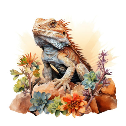Bearded Dragon | Diamond Painting