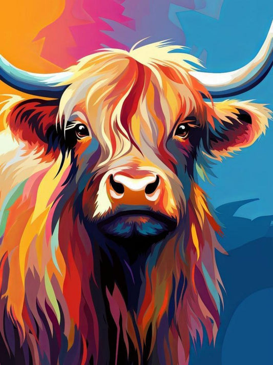Highland Cow | Diamond Painting