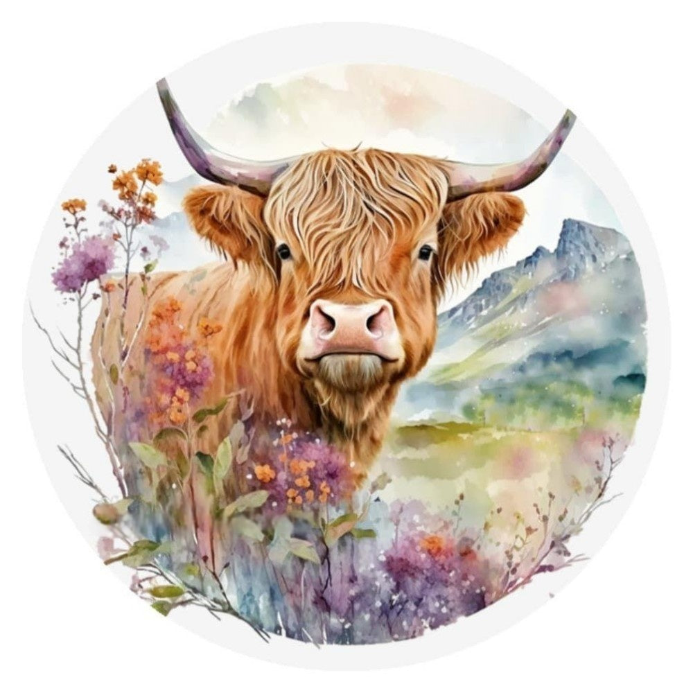 Highland Cow | Diamond Painting