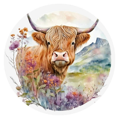 Highland Cow | Diamond Painting
