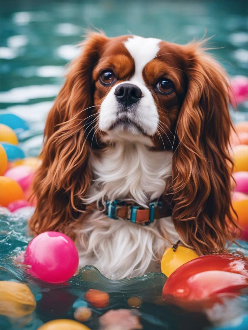 Underwater Dog | Diamond Painting