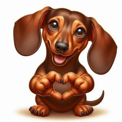Dachshund Dog | Diamond Painting