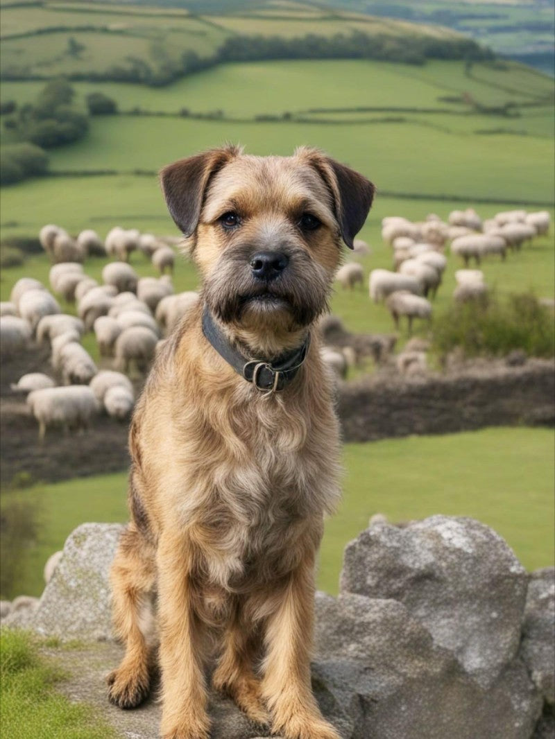 Dog Border Terrier | Diamond Painting