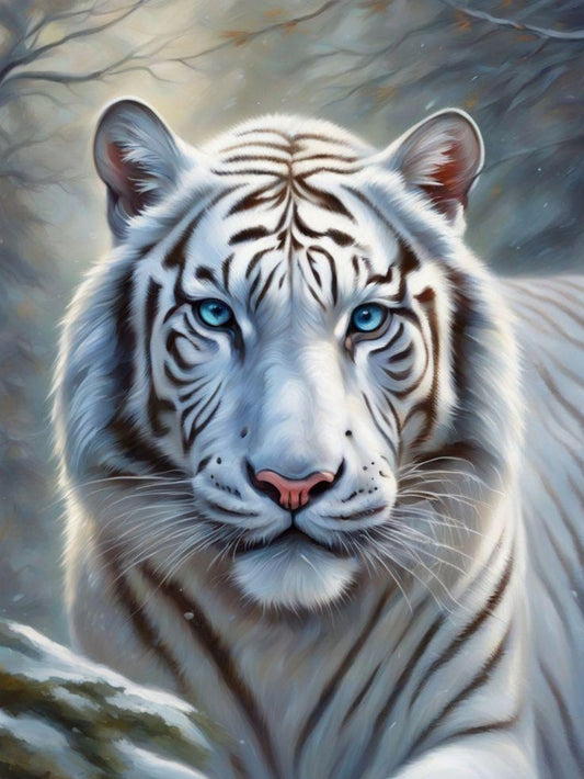 White Tiger | Diamond Painting