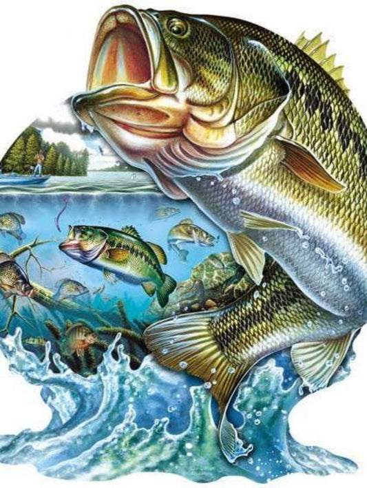 Bass Fish | Diamond Painting