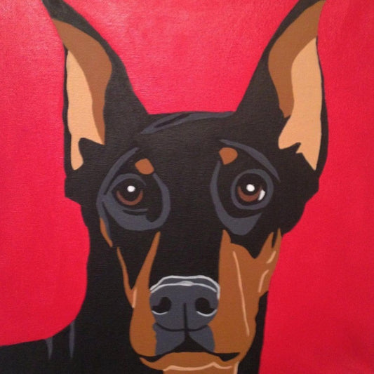 Dog Doberman | Diamond Painting