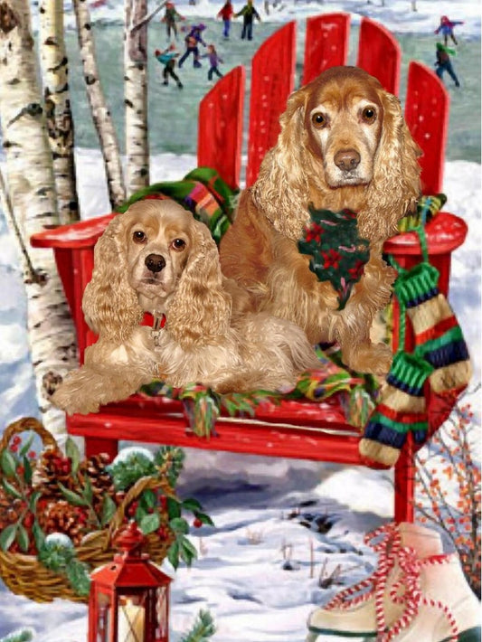 Cocker Spaniel Dog | Diamond Painting