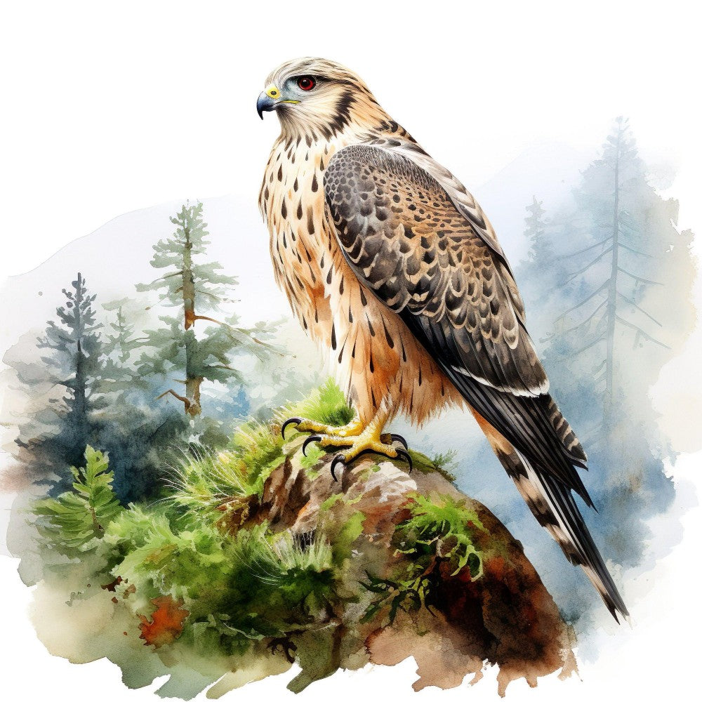 Falcon | Diamond Painting