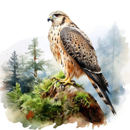 Falcon | Diamond Painting