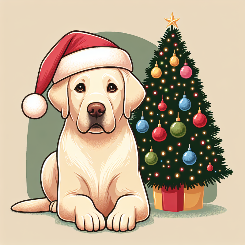 Yellow Labrador Dog | Diamond Painting