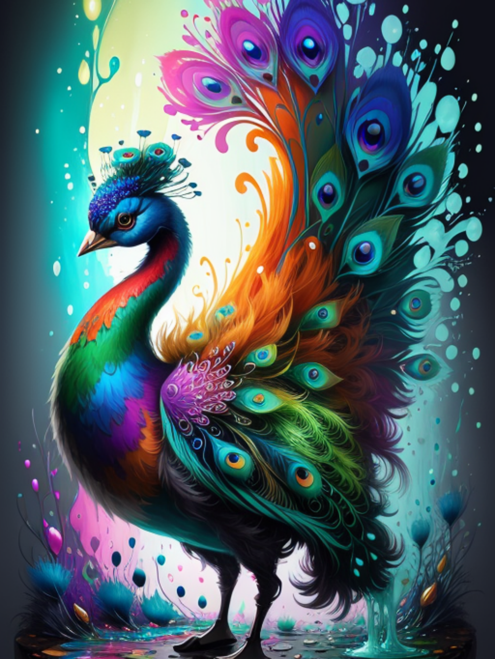 Peacock | Diamond Painting