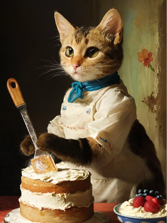 Cats in the Kitchen | Diamond Painting