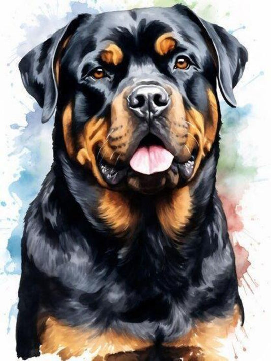 Rottweiler Dog | Diamond Painting