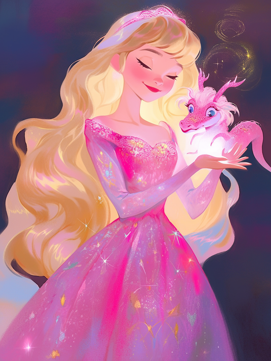 Beautiful Princess | Diamond Painting