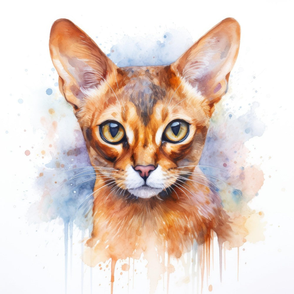 Abyssinian Cat | Diamond Painting