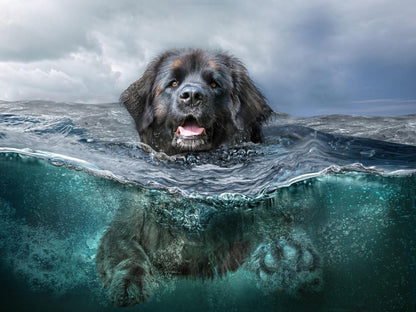 Newfoundland Dog | Diamond Painting