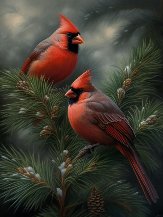 Cardinal | Diamond Painting