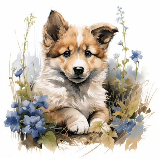 Corgi Dog | Diamond Painting