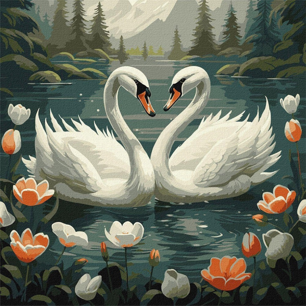 Swan | Diamond Painting