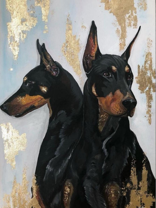 Dog Doberman | Diamond Painting